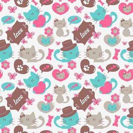 Papel de Parede Adesivo Gatinhos 117907054 - Papel na Parede
