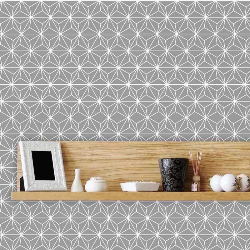 Papel de Parede Adesivo Geometrico 3d 330948722 - Papel na Parede