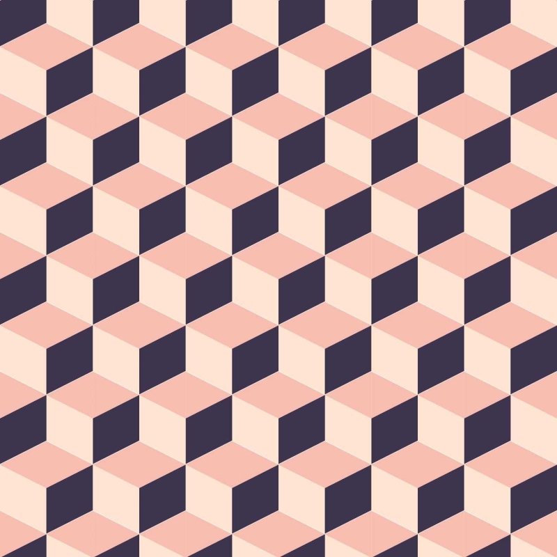 Papel de Parede Adesivo Geométrico 3D N03015 - Papel na Parede