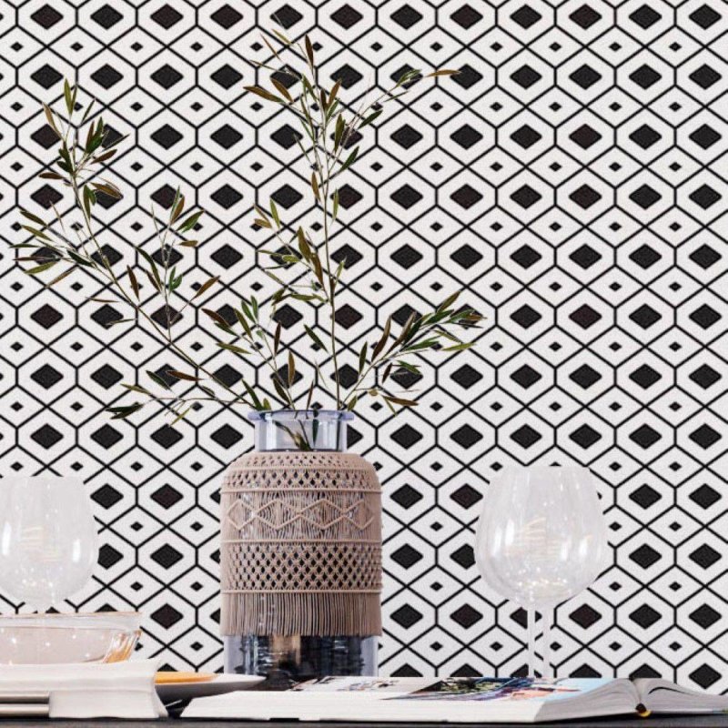 Papel de Parede Adesivo Geométrico Abstrato N018023 - Papel na Parede