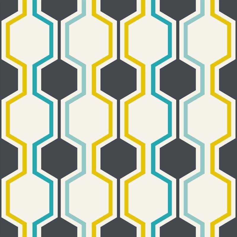 Papel de Parede Adesivo Geométrico Abstrato N02122 - Papel na Parede