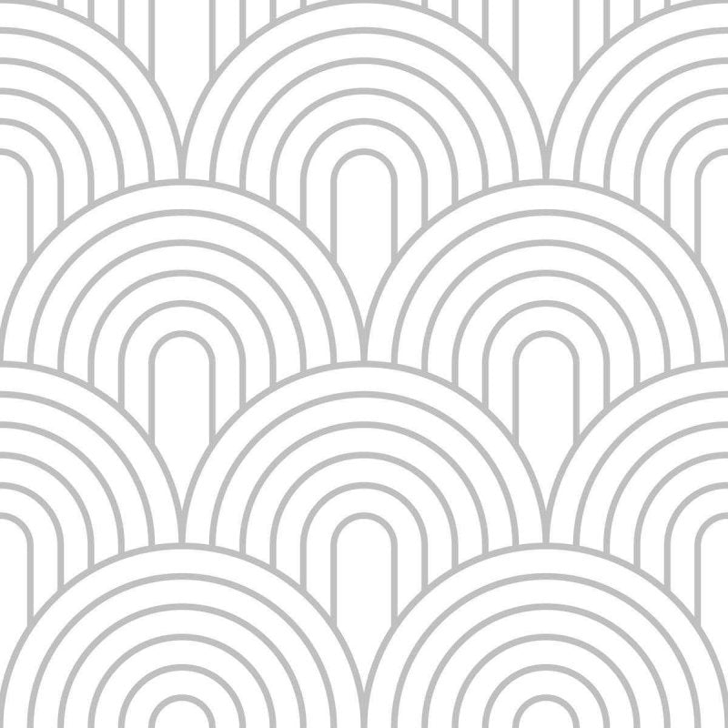 Papel de Parede Adesivo Geométrico Arcos N04217 - Papel na Parede