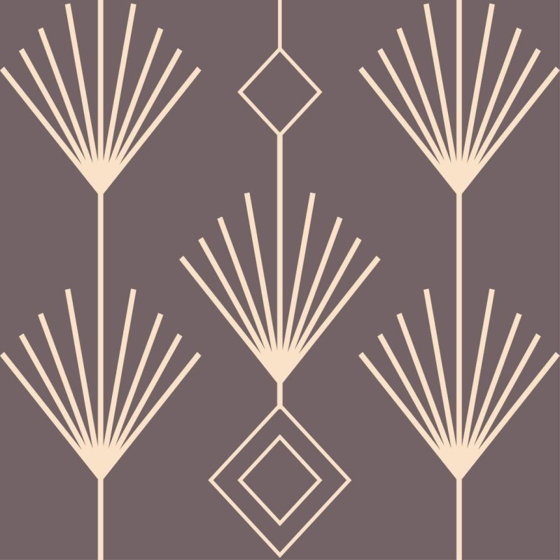 Papel de Parede Adesivo Geométrico Art Déco N013028 - Papel na Parede