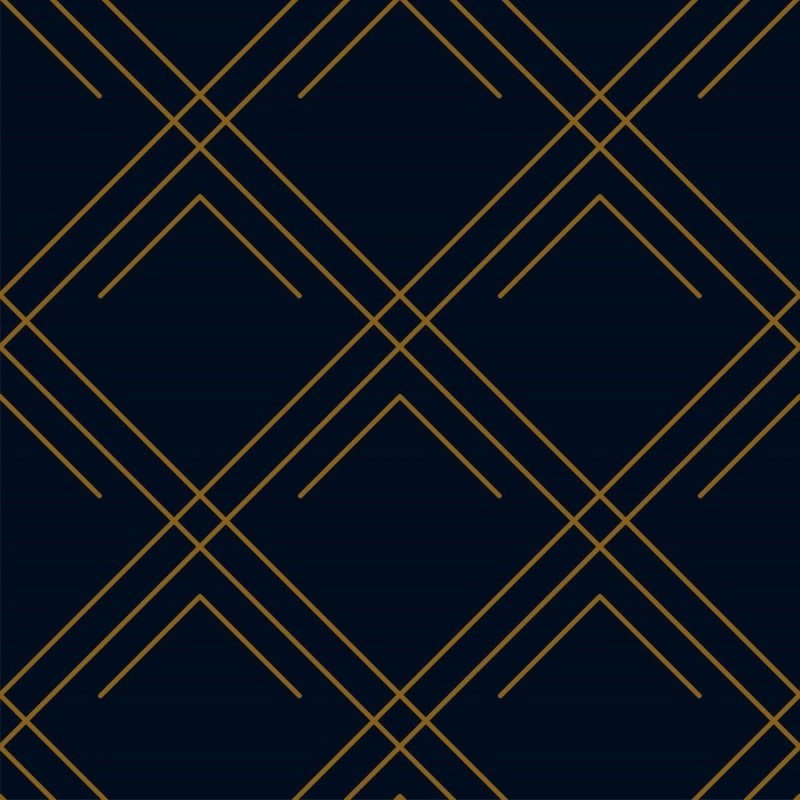 Papel de Parede Adesivo Geométrico Art Déco N013079 - Papel na Parede