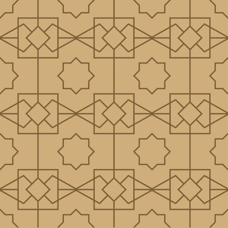Papel de Parede Adesivo Geométrico Art Deco N016059 - Papel na Parede