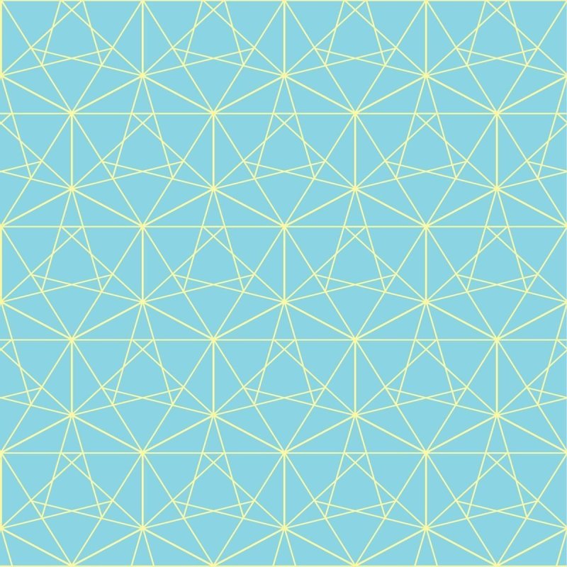 Papel de Parede Adesivo Geométrico Azul N010124 - Papel na Parede