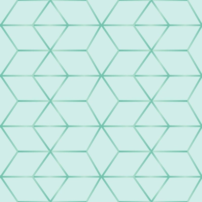 Papel de Parede Adesivo Geométrico azul N08132 - Papel na Parede