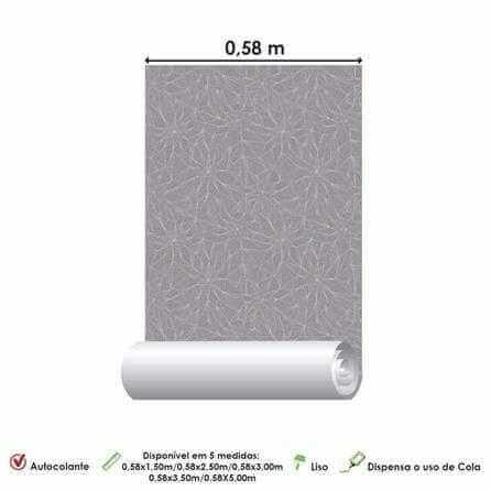 Papel de Parede Adesivo Geométrico Branco Cinza 119438848 - Papel na Parede