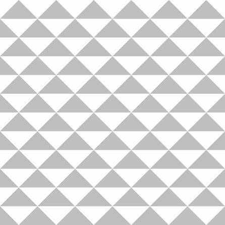 Papel de Parede Adesivo Geométrico Cinza Triângulos 564641358651 - Papel na Parede