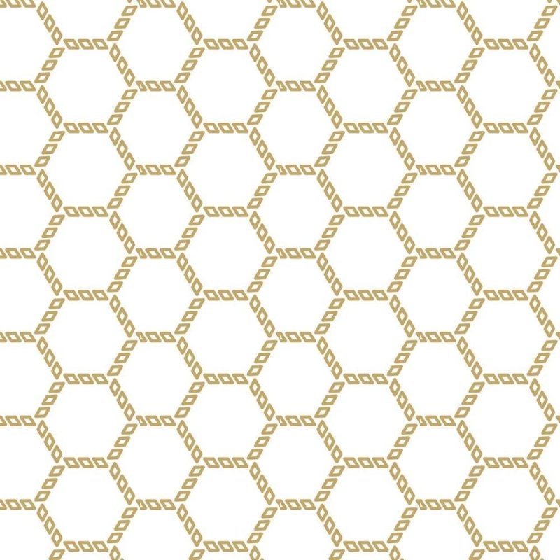 Papel de Parede Adesivo Geométrico Colmeia N011117 - Papel na Parede