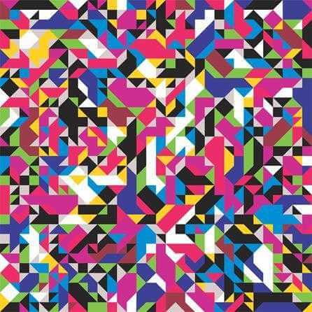 Papel de Parede Adesivo Geométrico Colorido 94297516 - Papel na Parede