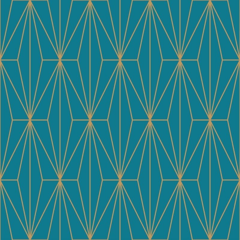 Papel de Parede Adesivo Geométrico Losango Azul N010021 - Papel na Parede