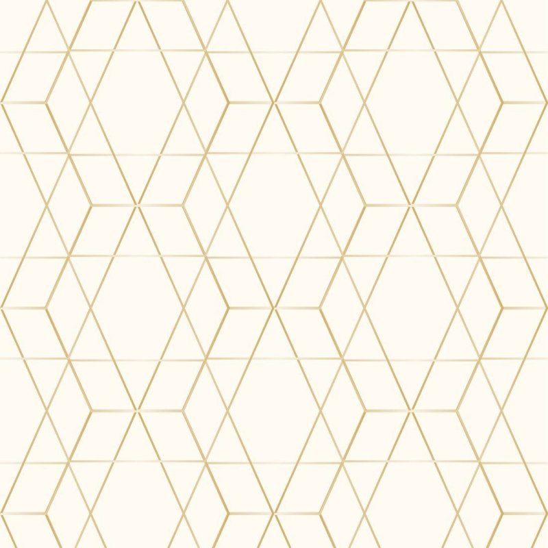 Papel de Parede Adesivo Geométrico Luxury Art Déco N013107 - Papel na Parede