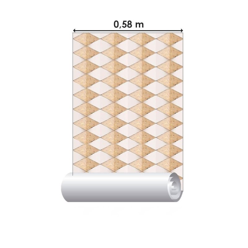 Papel de Parede Adesivo Geométrico Mármore N010003 - Papel na Parede