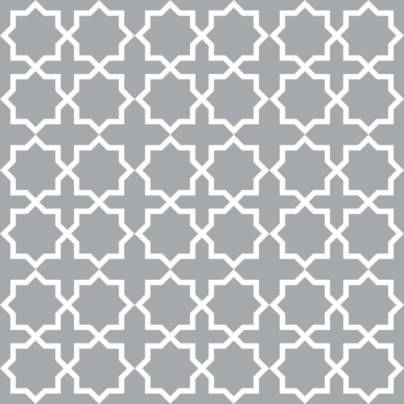 Papel de Parede Adesivo Geométrico Marroquino N04289 - Papel na Parede