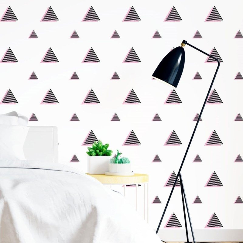 Papel de Parede Adesivo Geométrico Minimalista N016078 - Papel na Parede