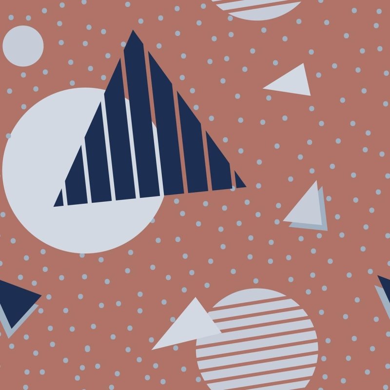 Papel de Parede Adesivo Geométrico Minimalista Poá Laranja N07095 - Papel na Parede