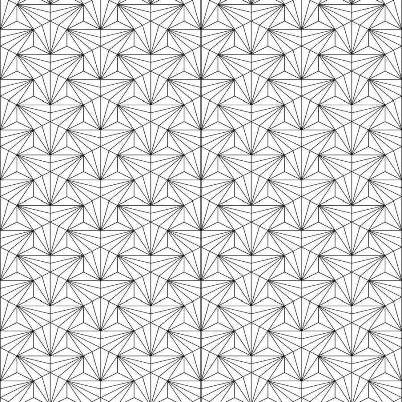 Papel de Parede Adesivo Geométrico Moderno N06034 - Papel na Parede