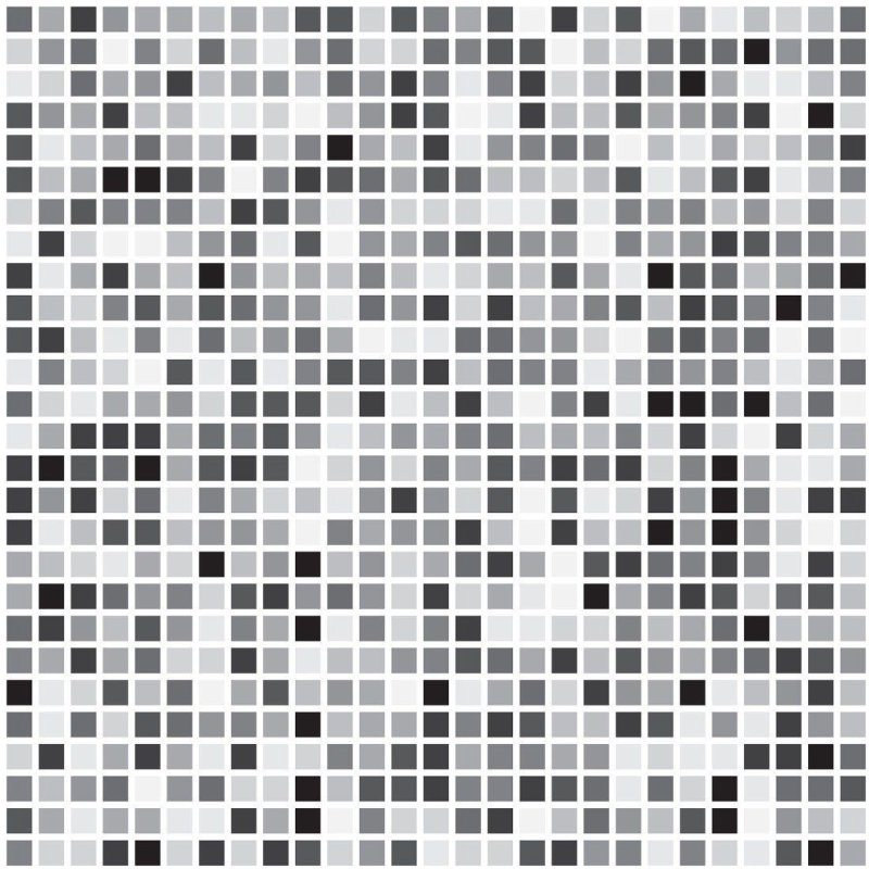 Papel de Parede Adesivo Geométrico Mosaico Pastilhas N013254 - Papel na Parede