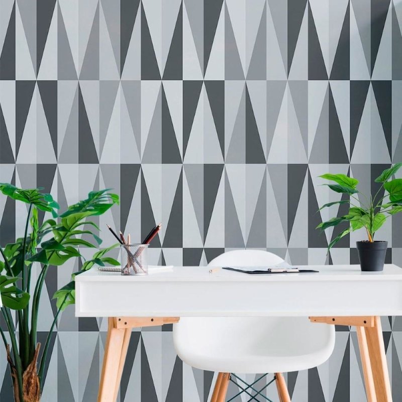 Papel de Parede Adesivo Geométrico N011076 - Papel na Parede