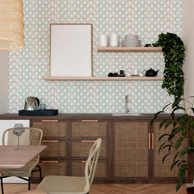 Papel de Parede Adesivo Geométrico N011079 - Papel na Parede