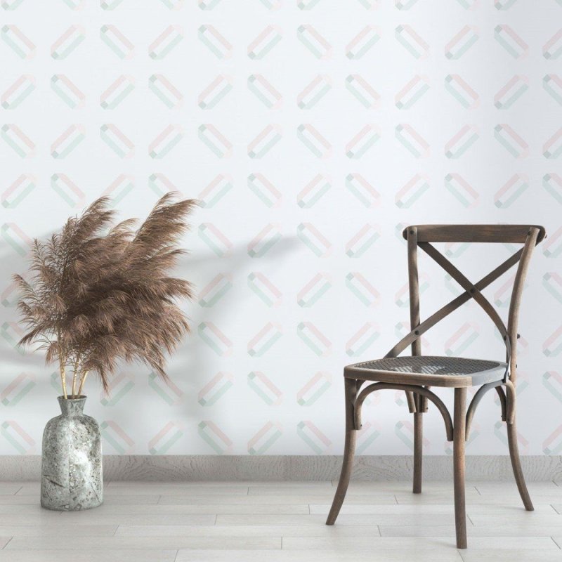 Papel de Parede Adesivo Geométrico N013019 - Papel na Parede