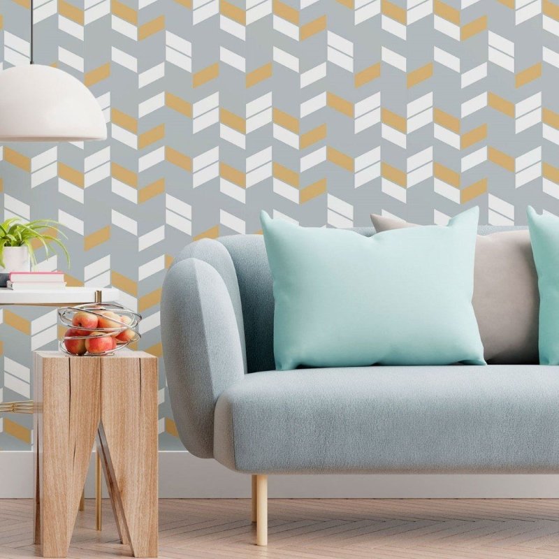 Papel de Parede Adesivo Geométrico N013228 - Papel na Parede