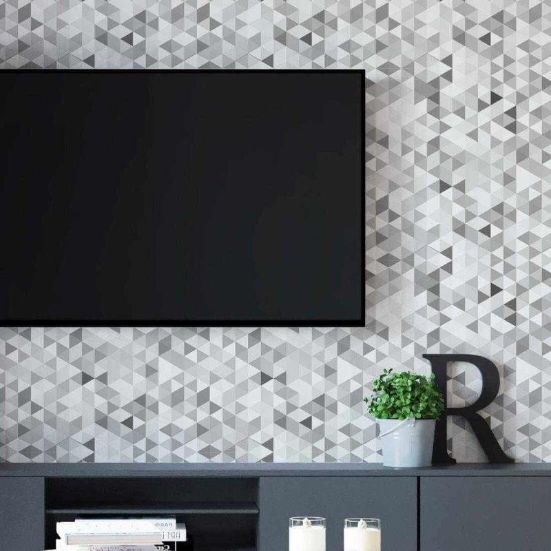 Papel de Parede Adesivo Geométrico N13452 - Papel na Parede