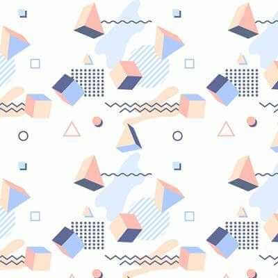 Papel de Parede Adesivo Geométrico N152G - Papel na Parede
