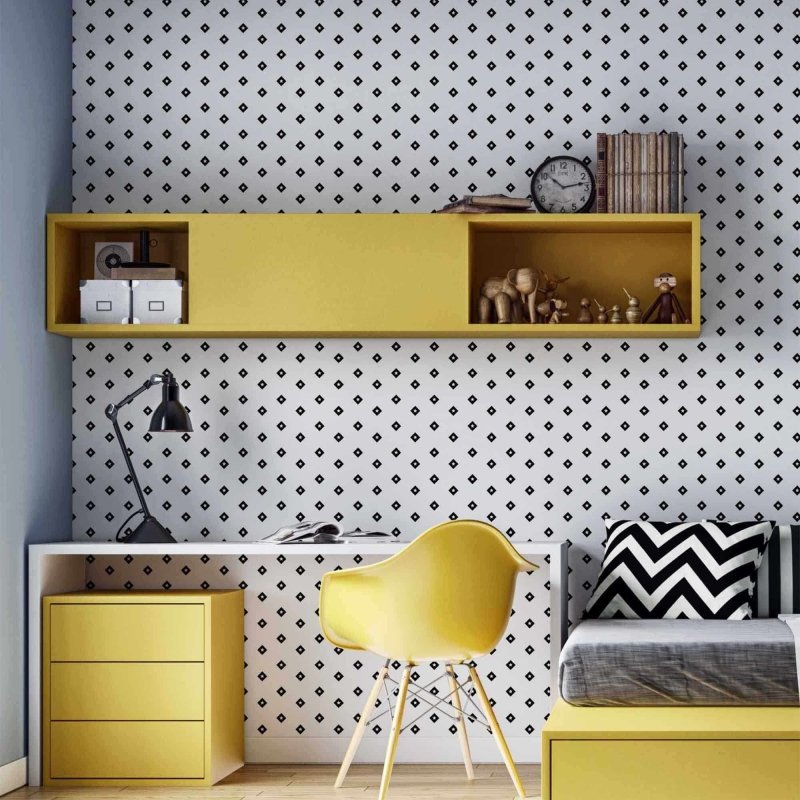 Papel de Parede Adesivo Geométrico N18012634 - Papel na Parede