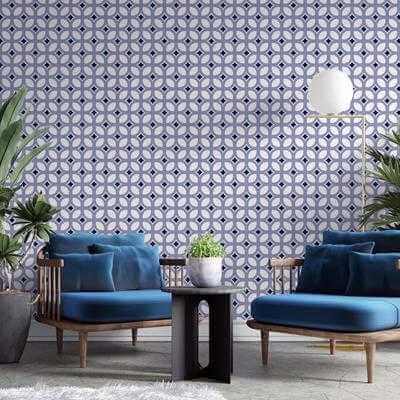 Papel de Parede Adesivo Geométrico N1801451 - Papel na Parede