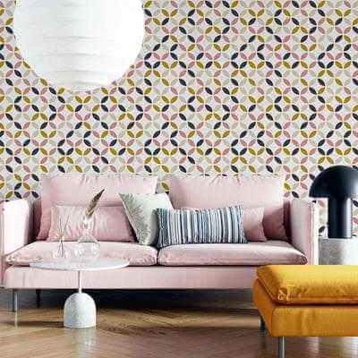 Papel de Parede Adesivo Geométrico N1801480 - Papel na Parede