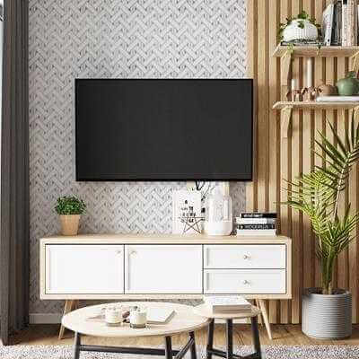 Papel de Parede Adesivo Geométrico N180159 - Papel na Parede