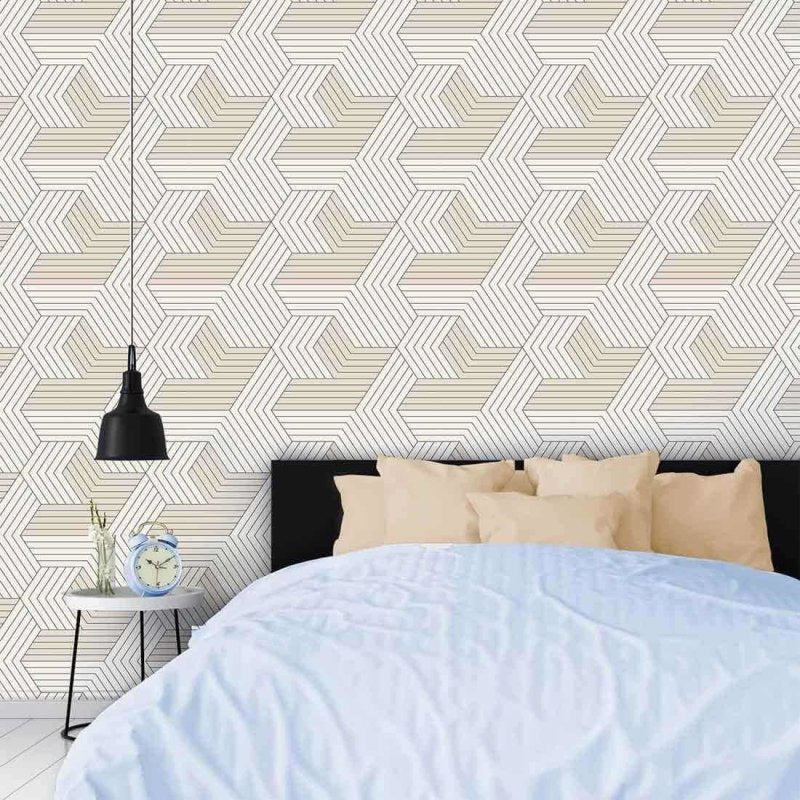 Papel de Parede Adesivo Geométrico N33 - Papel na Parede