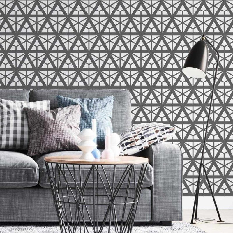 Papel de Parede Adesivo Geométrico N4201 - Papel na Parede