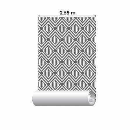 Papel de Parede Adesivo Geométrico N4202 - Papel na Parede