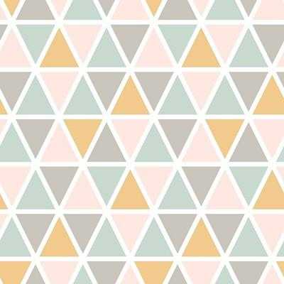 Papel de Parede Adesivo Geométrico N474A - Papel na Parede