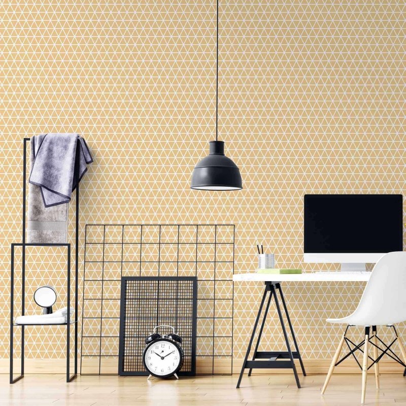 Papel de Parede Adesivo Geométrico N474B - Papel na Parede