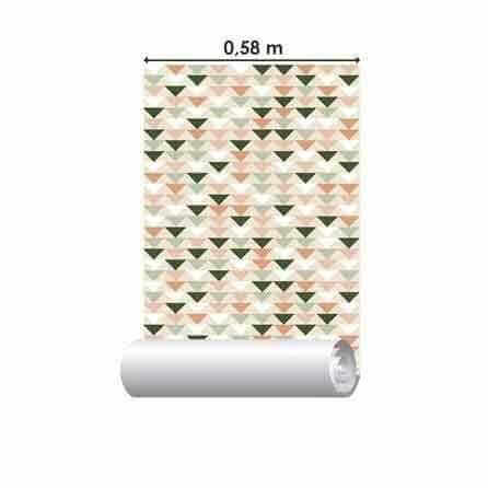 Papel de Parede Adesivo Geométrico N6381 - Papel na Parede