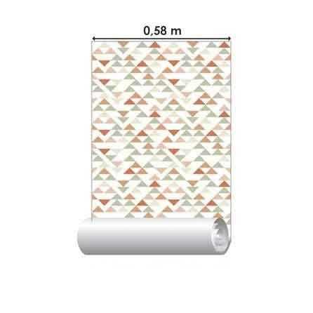 Papel de Parede Adesivo Geométrico N6382 - Papel na Parede