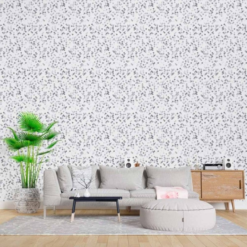 Papel de Parede Adesivo Geométrico Pastilhas N015060 - Papel na Parede