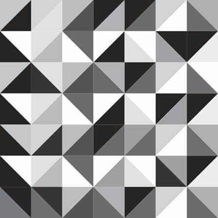 Papel de parede adesivo xadrez preto e branco