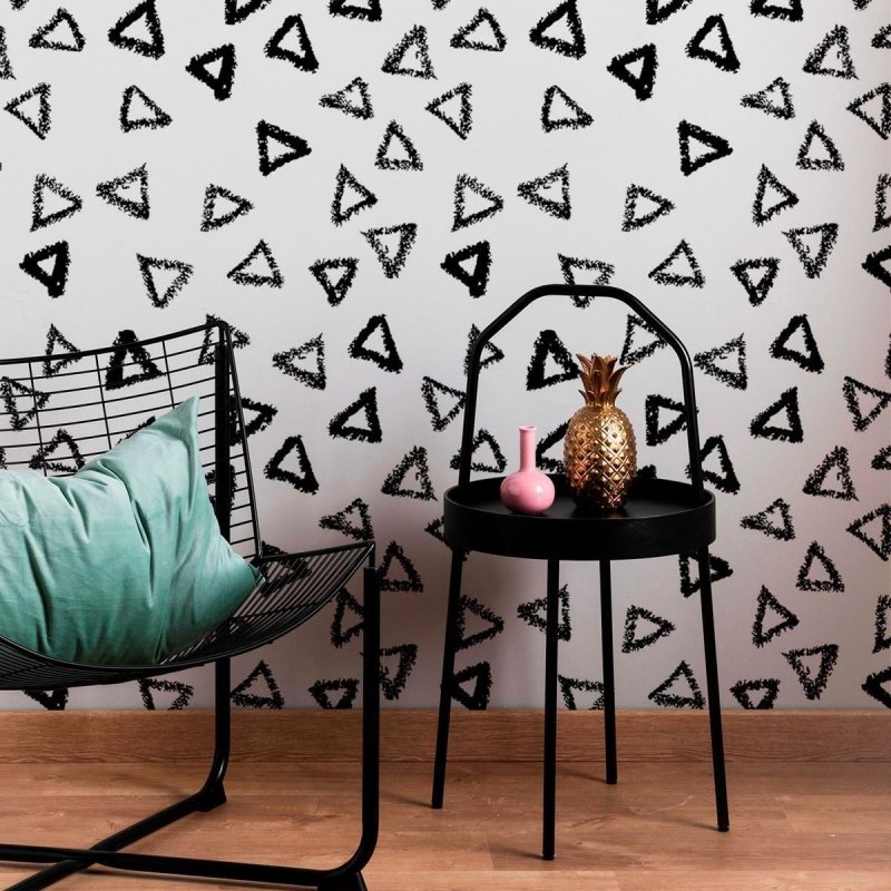 Papel de Parede Adesivo Geométrico Triângulos N010173 - Papel na Parede