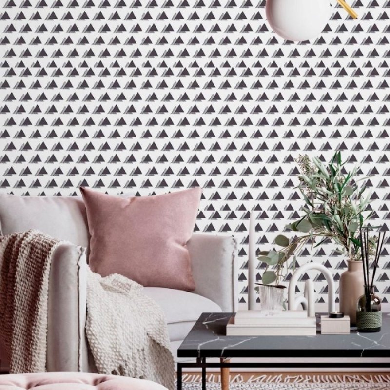 Papel de Parede Adesivo Geométricos Triângulos N013274 - Papel na Parede