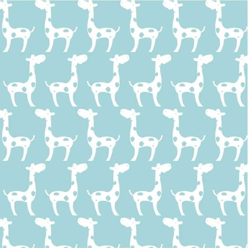 Papel de Parede Adesivo girafa infantil 3414338343 - Papel na Parede