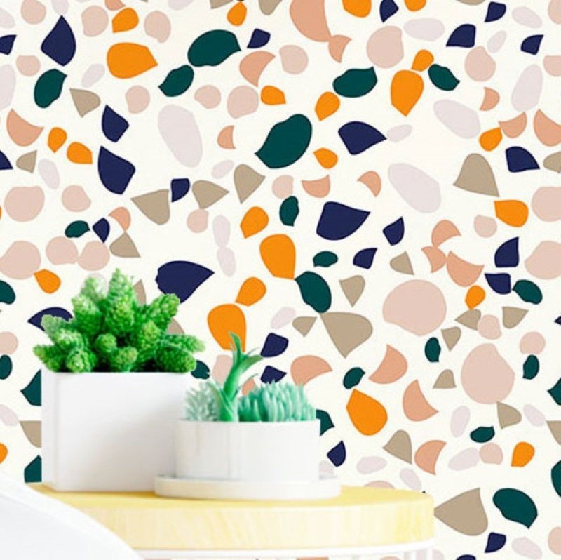 Papel de Parede Adesivo Granilite N016084 - Papel na Parede