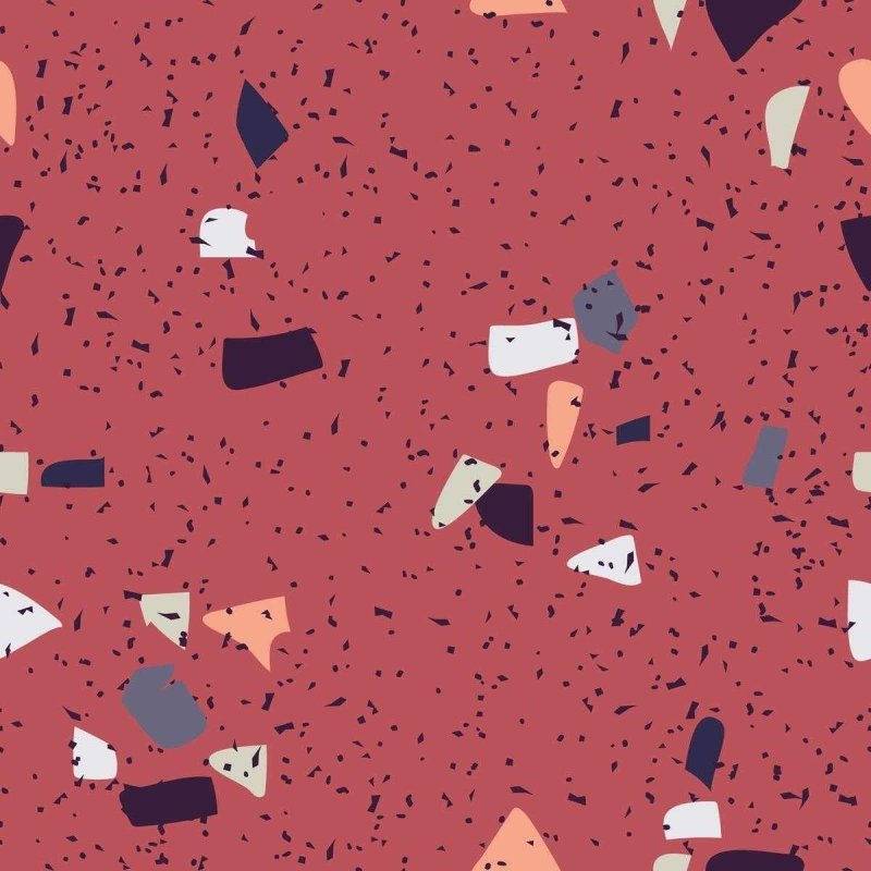 Papel de Parede Adesivo Granilite Vermelho N07134 - Papel na Parede