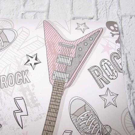 Papel de Parede Adesivo Guitarras Rock 92304766 - Papel na Parede