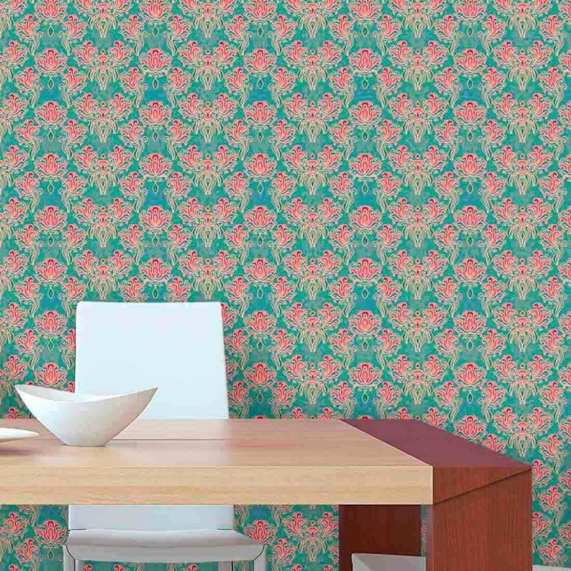 Papel de Parede Adesivo Indiano 168047663 - Papel na Parede