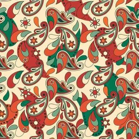 Papel de Parede Adesivo Indiano 901 - Papel na Parede